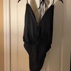 Black one piece